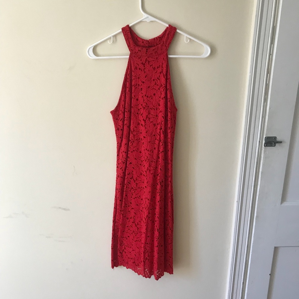 Zara Lined Lace Mini Dress. Worn once!
